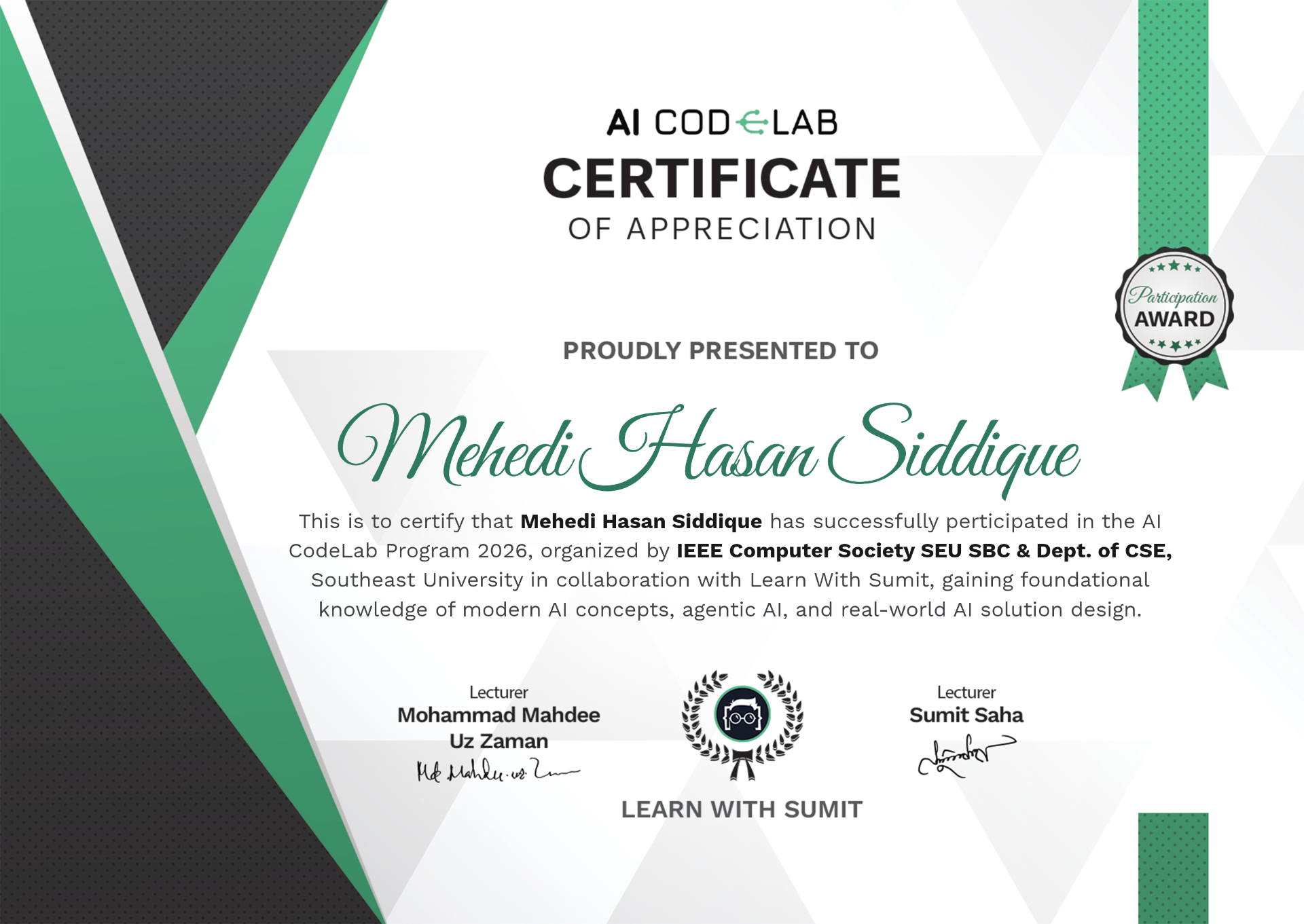 AI CodeLab Program 2026