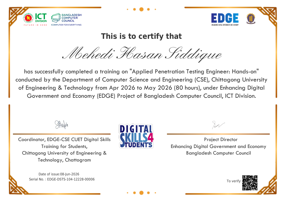 Applied Penetration Testing — Hands-on